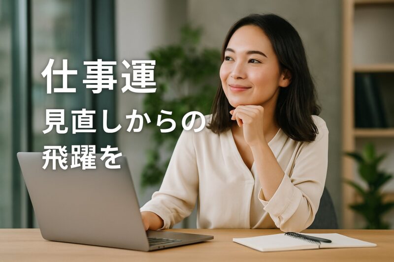 仕事運|見直しからの飛躍を