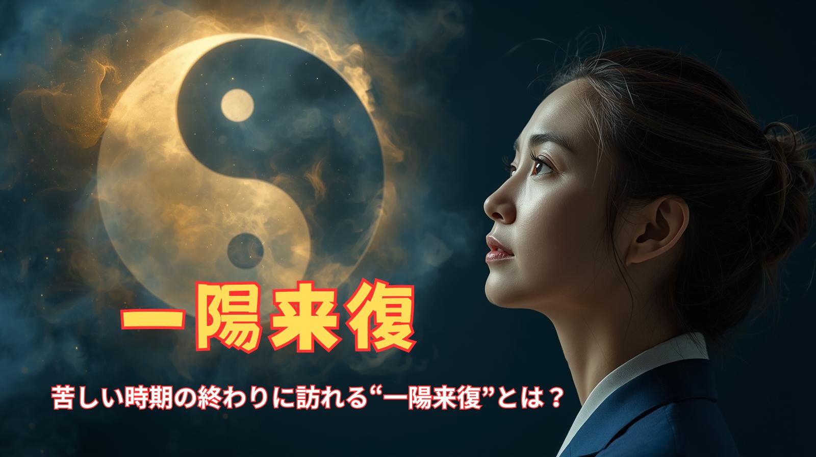 苦しい時期の終わりに訪れる“一陽来復”とは？