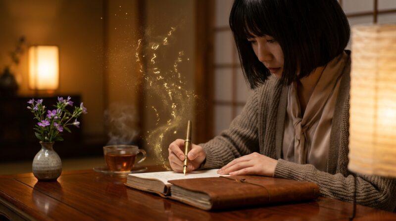 ノートに綴る私の意図。未来を引き寄せる言葉